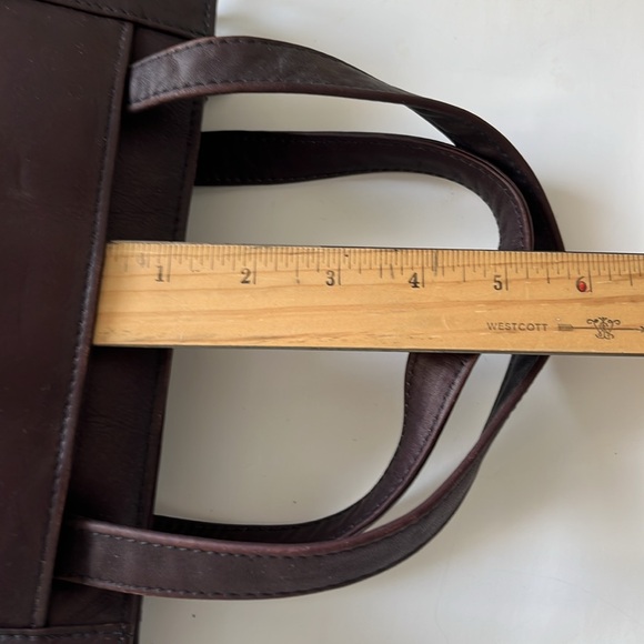 Wilson’s Adventure Bound Originals Leather Crossbody Bag Purse Brown Vintage - Picture 12 of 16